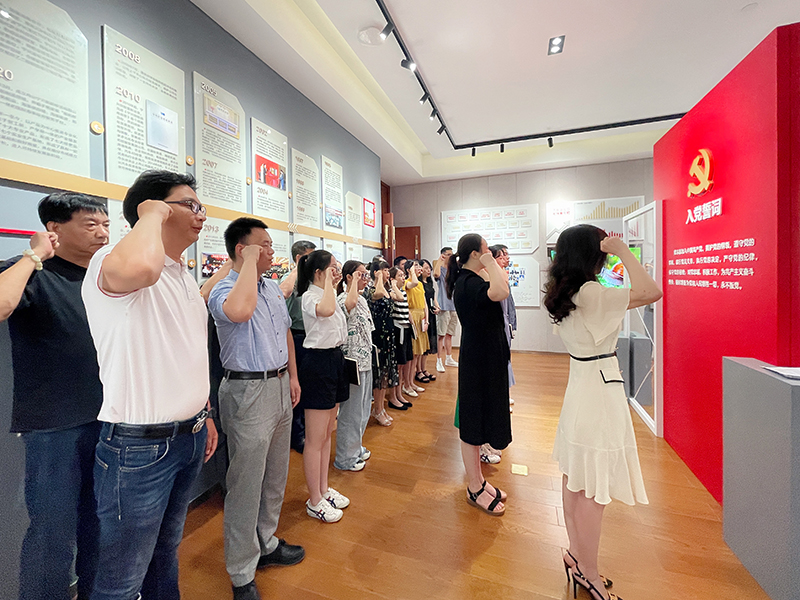 砥礪奮進新征程 喜迎黨的二十大 —— 貿(mào)易集團各黨支部積極開展主題黨日活動